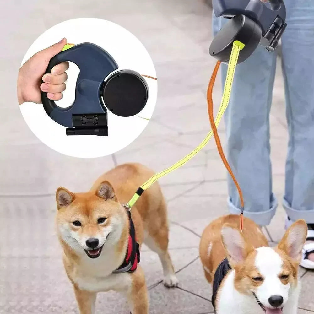 Dual 360° Swivel Dog Leash