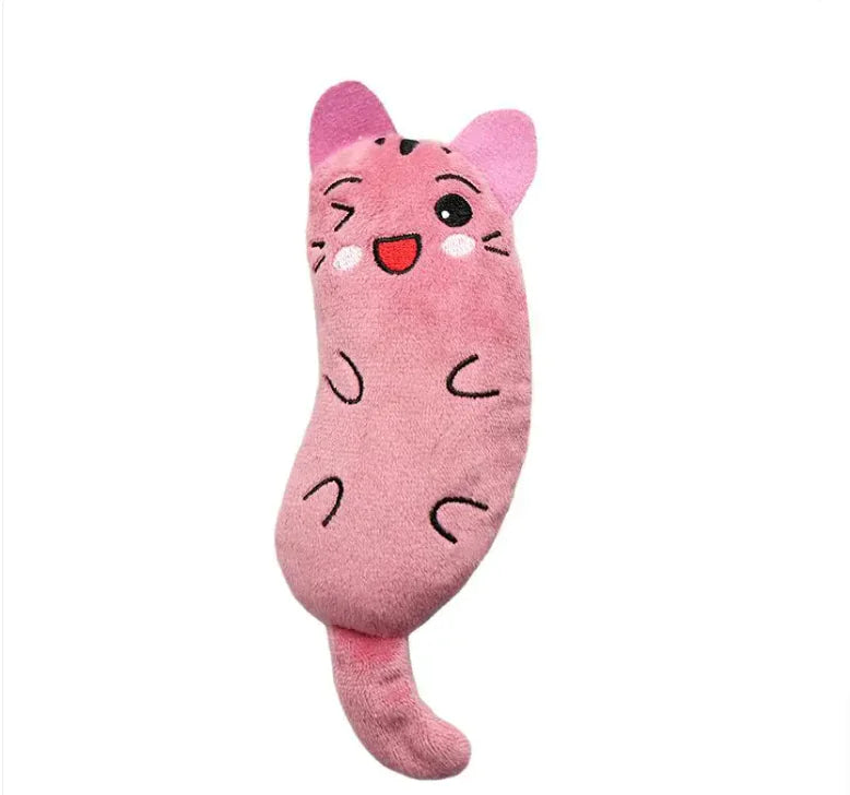 Cat Pet Plush Embroidered Mint Toys
